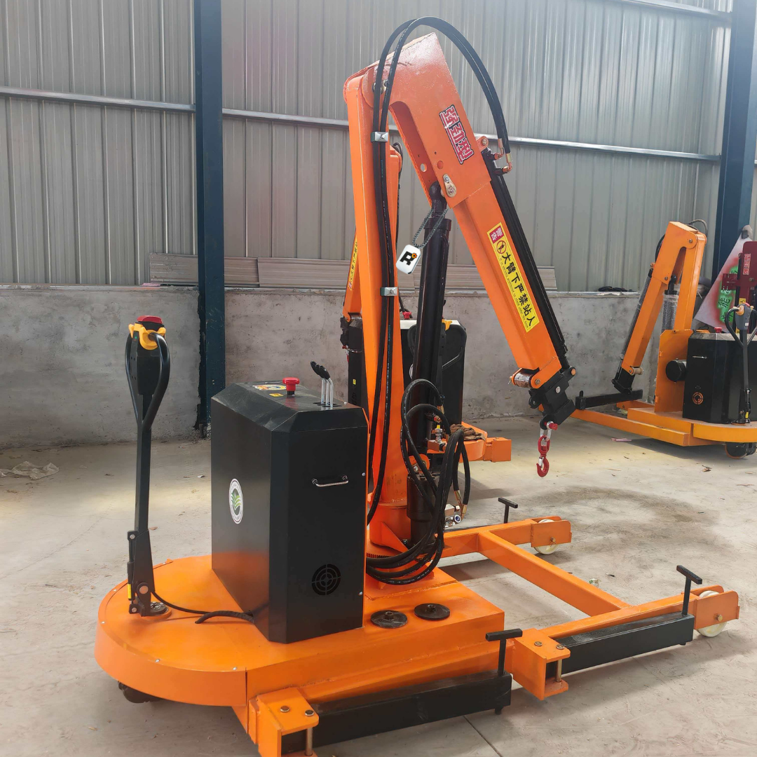 Electric Floor Crane — 1, 1.5 & 2 Ton Fixed Base Models