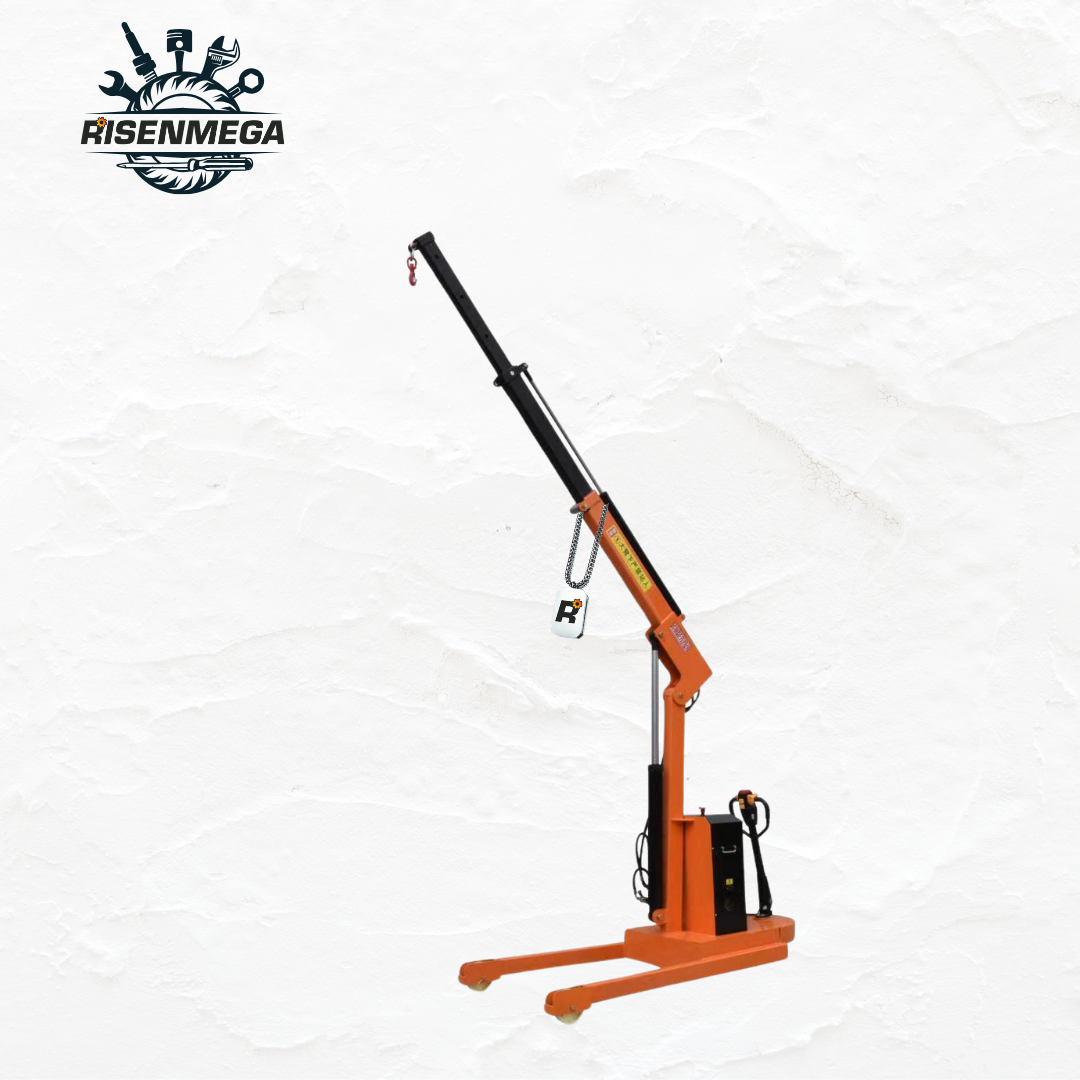 Electric Floor Crane — 1, 1.5 & 2 Ton Fixed Base Models