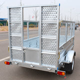Galvanised Cage Trailer with Loading Ramp