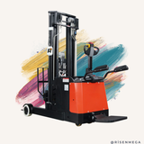 CQE12R 1.5 Ton Electric Forward Moving Forklift With Pedal