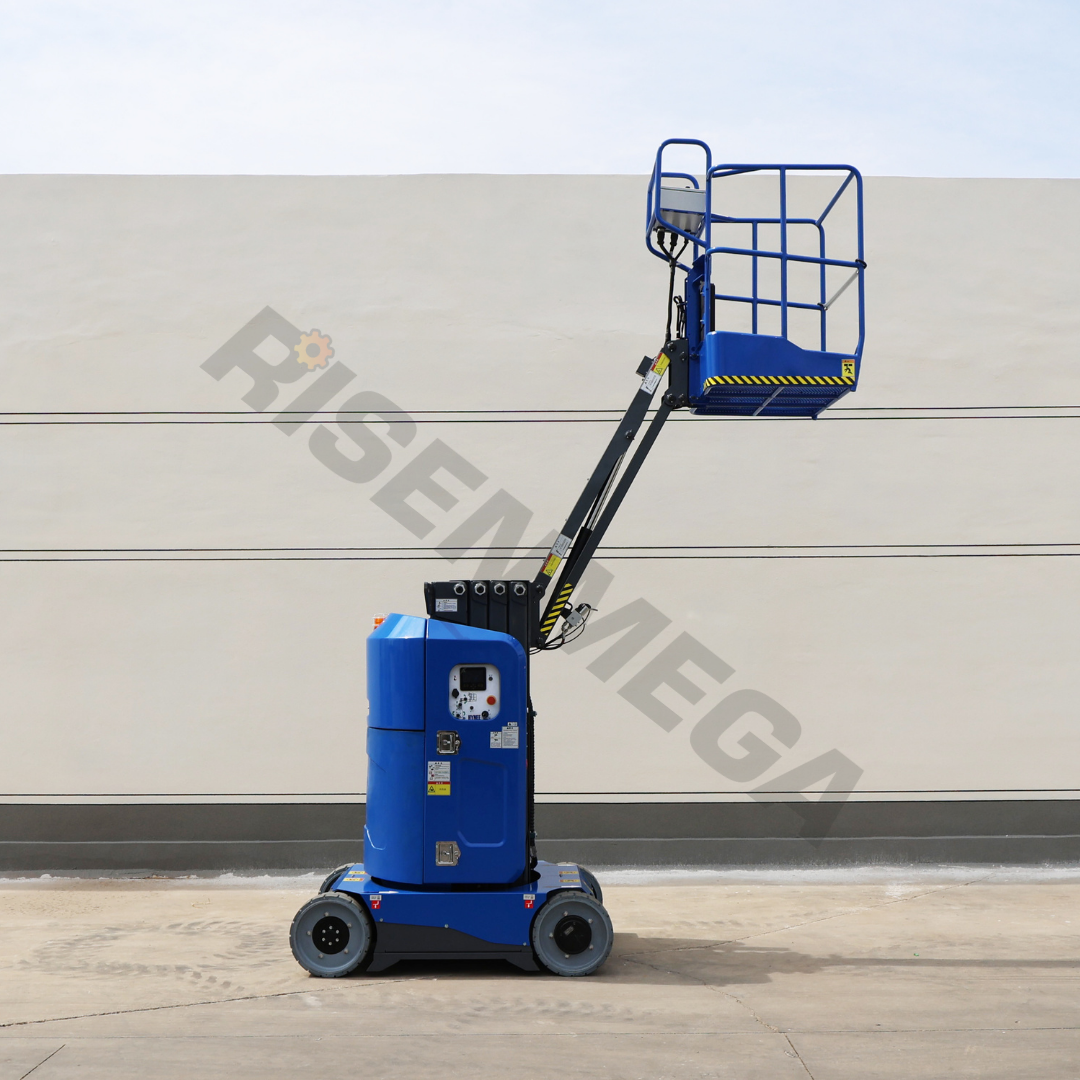 High End P10 Full Electric Gantry Wheel Vertical Mast Lift With JLB