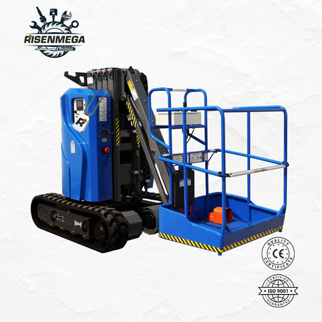 High End P9C Full Electric Gantry Crawler Vertical Mast Lift With JLB