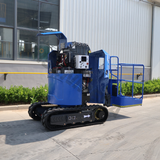 High End P9C Full Electric Gantry Crawler Vertical Mast Lift With JLB