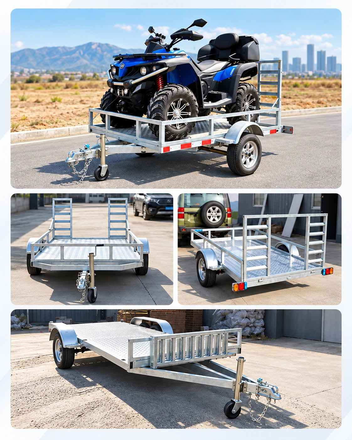 Risenmega Multi Purpose Utility Trailer Showcase