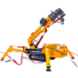 Risenmega 1-ton mini spider crane for indoor confined-space lifting – CE certified