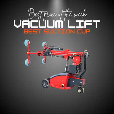 Risenmega vacuum lifter with suction cups for glass, marble and steel panels