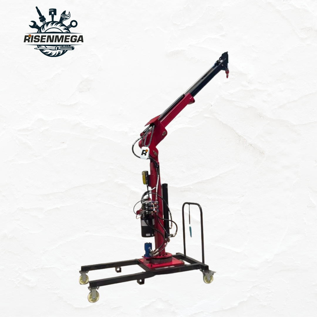 Truck-Mounted Mini Crane — 1 Ton; 2 Ton 12V Electric Hydraulic Crane