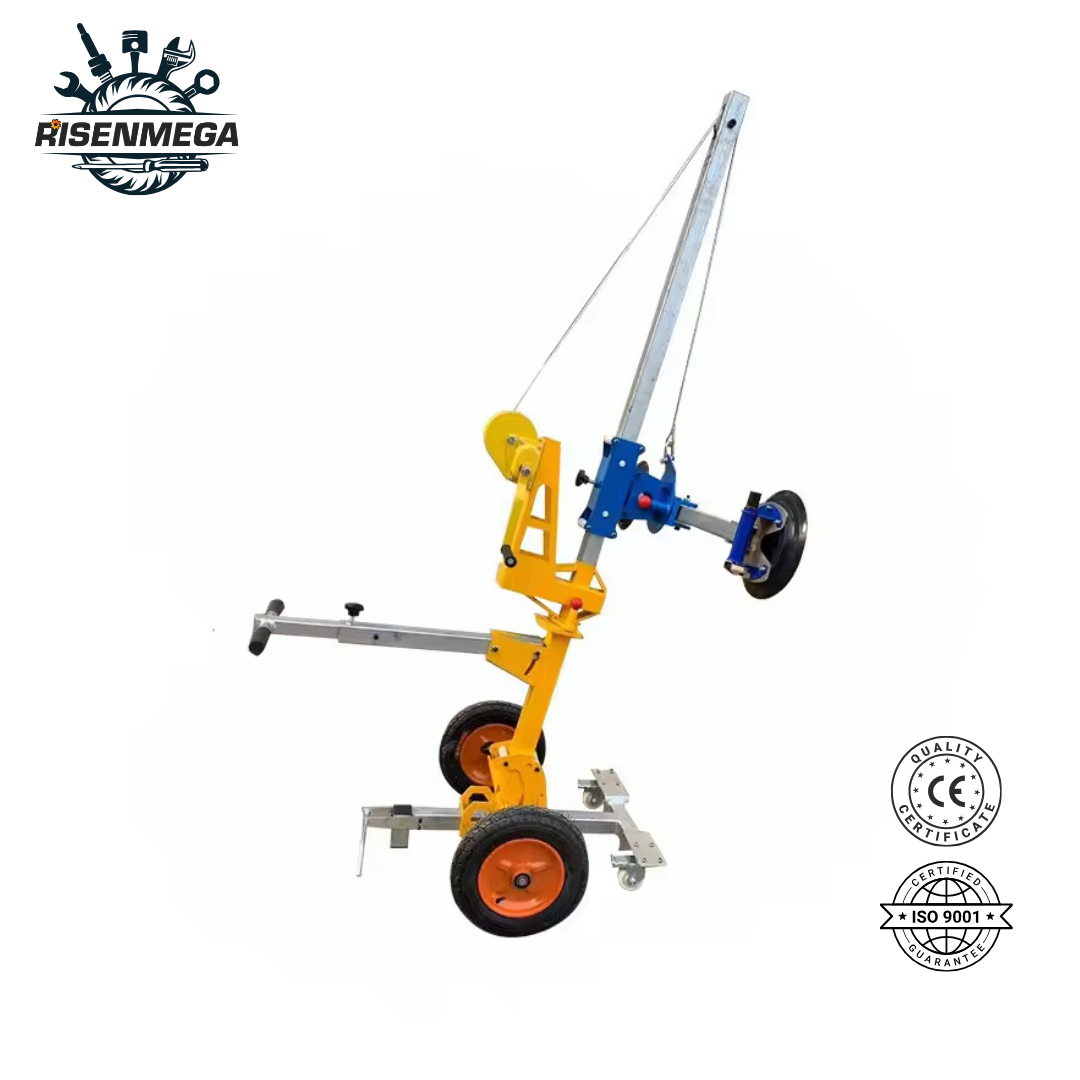 Vacuum lift Glass Trolley truck with suction cups 200-400 KG
