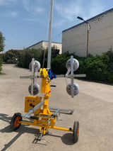 Vacuum lift Glass Trolley truck with suction cups 200-400 KG