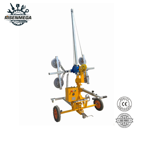 Vacuum lift Glass Trolley truck with suction cups 200-400 KG