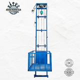 400KG Single Rail Wire Rope Cargo Lift (2-15M Lifting Height)