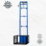 400KG Single Rail Wire Rope Cargo Lift (2-15M Lifting Height)