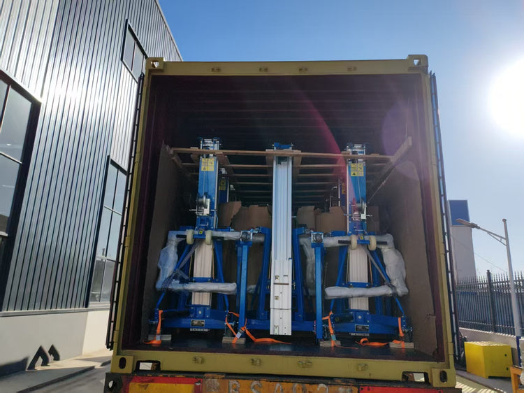 Risenmega team handling export documentation and machinery coordination