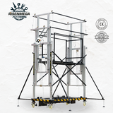 Electric Scaffolding Galvanized Style 500KG Capacity