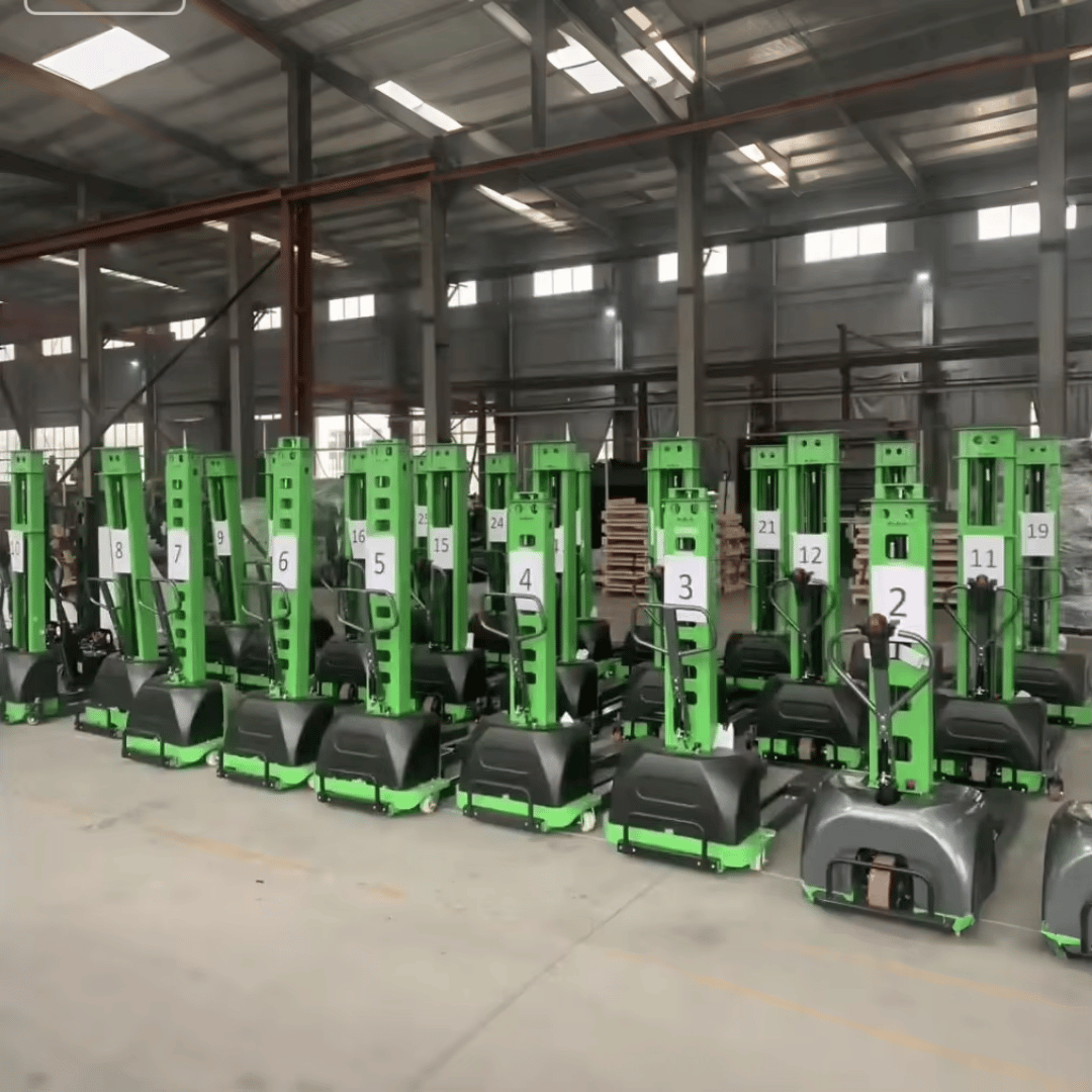 Full Electric Walkie Pallet Stacker 700-1500kg