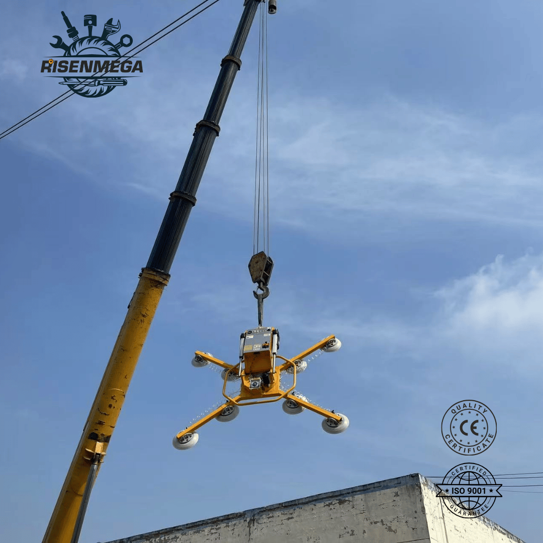 Elevador de vacío para instalación de vidrio con ventosa de 400 a 800 kg