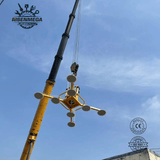 Elevador de vacío para instalación de vidrio con ventosa de 400 a 800 kg