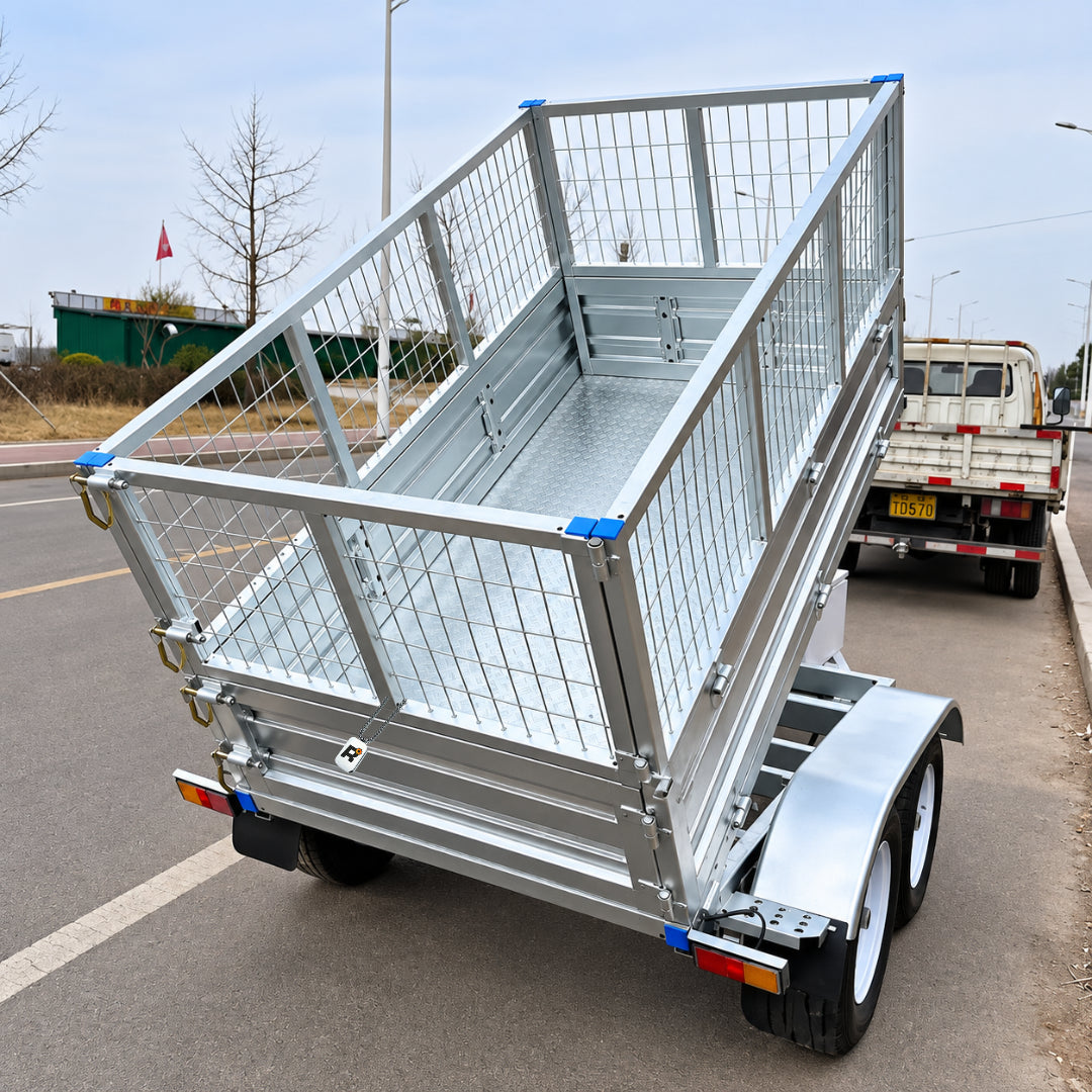 Custom Hydraulic Cage Tipper Trailer