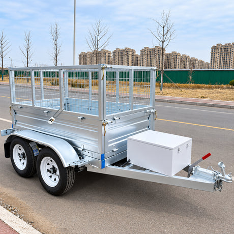 Custom Hydraulic Cage Tipper Trailer