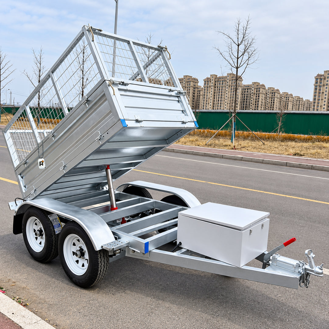 Custom Hydraulic Cage Tipper Trailer