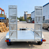 Risenmega single-axle galvanized utility trailer 1000kg