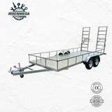Risenmega single-axle galvanized utility trailer 1000kg