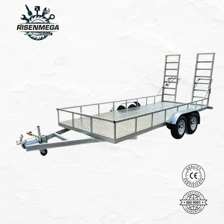 Risenmega single-axle galvanized utility trailer 1000kg - view 1 of 6
