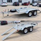 Risenmega single-axle galvanized utility trailer 1000kg