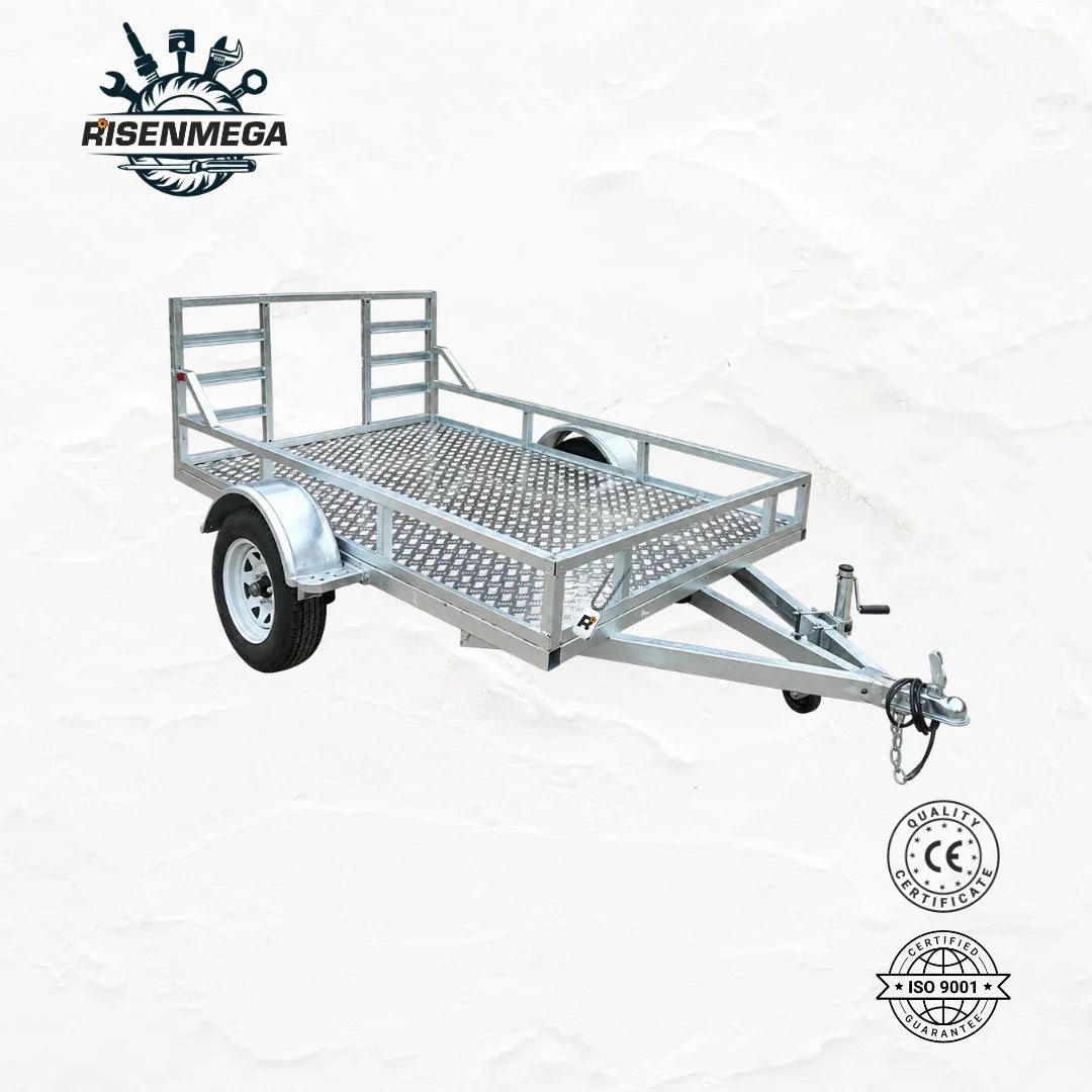 Risenmega single-axle galvanized utility trailer 1000kg
