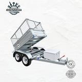Custom Hydraulic Cage Tipper Trailer