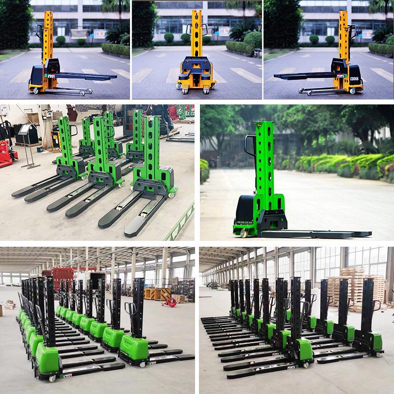 Full Electric Walkie Pallet Stacker 700-1500kg